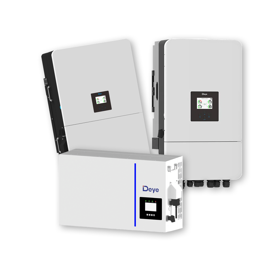 Deye гібридні інвертори та акумуляторні системи зберігання енергії